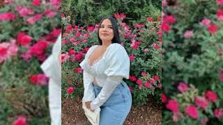 Beautiful Curvy Plus Size Model American  Lifestyle Fashion BloggerCurvy haulCurvy fashion model [upl. by Ahkihs]