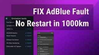 How to remove AdBlue Fault No Restart in 1000km or 600 miles [upl. by Sulrac]