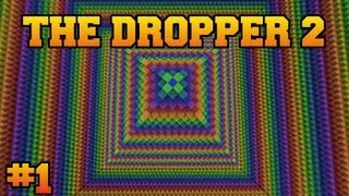 Minecraft The Dropper 2  Part 1  Newton Vs Darwin [upl. by Older664]