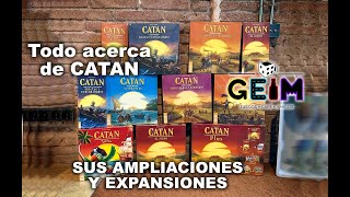 Las mejores expansiones de Catan  Todo lo que debes saber de Catan el juego de mesa  Geim Pue [upl. by Yellat]