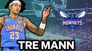 Everything Charlotte Hornets Fans Need To Know About Tre Mann [upl. by Delsman]