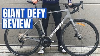 Giant Defy Review Giants Endurance Road Performance Bike [upl. by Cacilia]