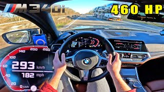 460HP BMW M340i Touring is AS FAST as an M3 Touring on AUTOBAHN [upl. by Affer419]