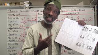 Gateway to Arabic Book Three Lesson 1 Detached Pronouns in use [upl. by Ateekahs]