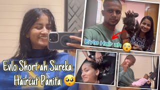 Enaku Pudikala Indha Hair Cut😠 ivlo hair fall ah 😵  vimalvssureka [upl. by Femi498]