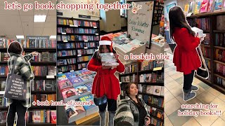 holiday book shopping barnes amp noble vlog  haul 📖🌷✨ [upl. by Ahsa909]