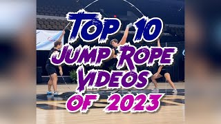 Top 10 Jump Rope Videos of 2023 [upl. by Geraldina622]