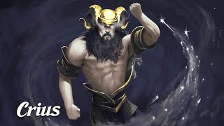 Crius The Titan God of Constellations Greek Mythology Explained [upl. by Erodroeht]