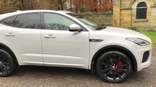 2018 Jaguar Epace 20 Petrol Rdynamic HSE 250bhp AWD Auto [upl. by Hinkel]