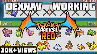 How To Use Dexnav In Pokemon Radical Red 2020 [upl. by Donna]