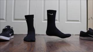 Living Black Nike Crew Socks [upl. by Gottuard415]