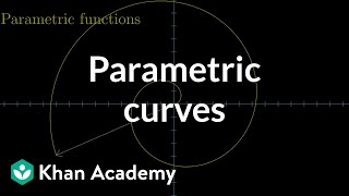 Parametric curves  Multivariable calculus  Khan Academy [upl. by Ilona]