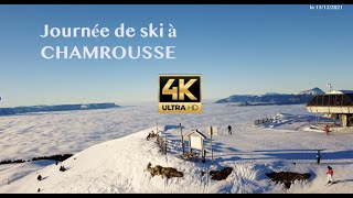 La station de ski de Chamrousse est ouverte  Drone 4K [upl. by Ccasi]