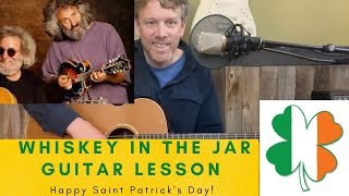 Guitar Lessons  Whiskey In The Jar Metallica traditional Irish folk Beginners Acoustic songs [upl. by Nagiam]