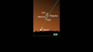 Mercury Greatest Distance From the Sun July 22 [upl. by Messere]