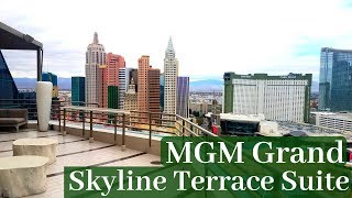 MGM Grand Las Vegas  Skyline Terrace Suite [upl. by Berry]