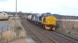 37403 at Invergowrie 130225 [upl. by Sucerdor]