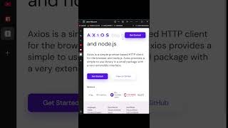 What is Axios Simplified Guide for Beginners 🌐  API Requests Made Easy [upl. by Acisej]