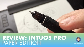 Review Intuos Pro Medium Paper Edition [upl. by Aiciled]