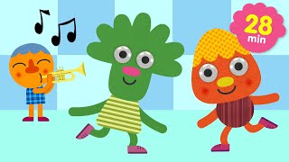 Songs From Noodle amp Pals  30 Minutes of Kids Music  Preschool Fun [upl. by Eiba]