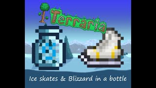 Terraria 1449 PCMobile  Ice skates [upl. by Okkin384]