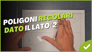 Poligoni regolari dato il lato Ettagono Ottagono Ennagono Decagono [upl. by Katie]