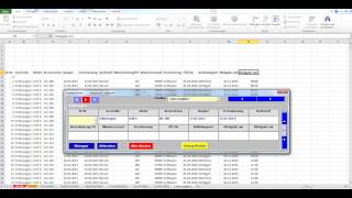 Datenbanken in Excel aus flexibler Eingabemaske mit Datentypen  Zuweisung erstellen Fahrzeugliste [upl. by Allimac]