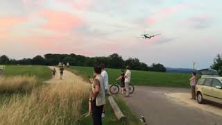 Globemaster C124  landing [upl. by Elleb459]