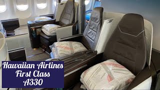 Hawaiian Airlines First Class  HNL to JFK A330 [upl. by Eidnew]