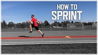 How To Sprint Speed Training Technique to RUN FASTER  Sprint Mechanics [upl. by Lula]