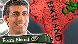 This Is The Best Indian Nation Not Clickbait  EU4 England to Bharat [upl. by Hgielram777]