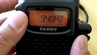 How to program the Yaesu FT60R Transceiver [upl. by Repmek]