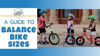 A Guide To Balance Bike Sizes and how to set the seat height [upl. by Eeldivad]