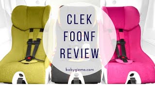 Clek Foonf Convertible Car Seat Review by Baby Gizmo [upl. by Novel]