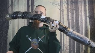 Unboxing a handmade Dacian falx from Romania [upl. by Notnelc]