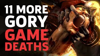 11 More Gory Game Deaths [upl. by Gefell459]