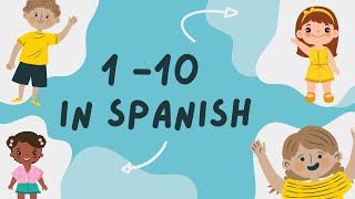 Spanish for Kids Counting in Spanish 1 10 Learning to Count for KidsLos Números [upl. by Sigmund]