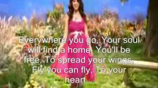 Fly To Your Heart  Selena Gomez FULL  Lyrics [upl. by Irpak]