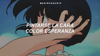 Pintarse la cara color esperanza letra [upl. by Lesly777]