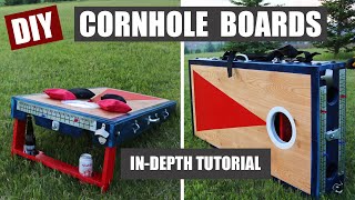 How To Make Cornhole Boards [upl. by Ulda381]