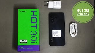 Infinix Hot 30i 4128GB Unboxing and Short Review [upl. by Sinne285]