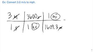 How to convert ms to mph [upl. by Aleahpar]