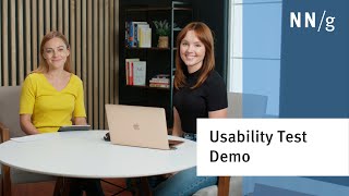 Introducing a Participant to a Usability Test A Demonstration [upl. by Sagerman]