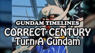 What is Turn A Gundam The Correct Century Gundam Timelines [upl. by January935]