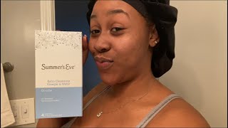 Summers Eve vinegar and water douche product review [upl. by Gridley]