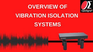 Overview of vibration isolation systems [upl. by Idnas]