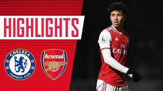 GREENWOODS FREEKICK  🔥  Chelsea 22 Arsenal U18s  Arsenal Academy Highlights [upl. by Pas]