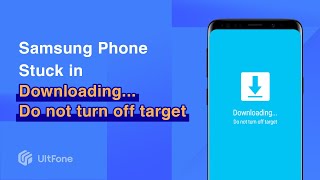 One Click to Fix Samsung Stuck in quotDownloadingDo not turn off targetquot screen [upl. by Llehcor]