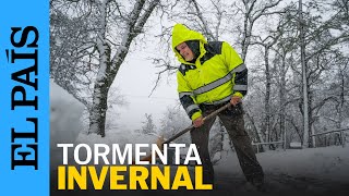 ESTADOS UNIDOS  La primera tormenta invernal de 2024  EL PAÍS [upl. by Retsub]