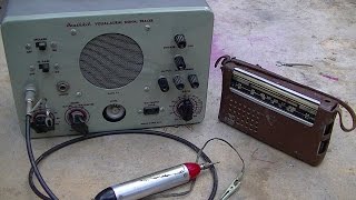 Heathkit Signal Tracer and Pocket Radio Repair [upl. by Magas]